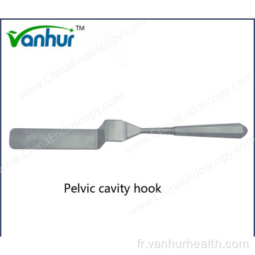 Écarteur vaginal et instruments de fermeture Crochet pour cavité pelvienne